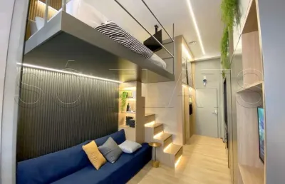Studio alto by you, inc paraiso, apartamento no modelo studio com 25m² e 1 dormitório