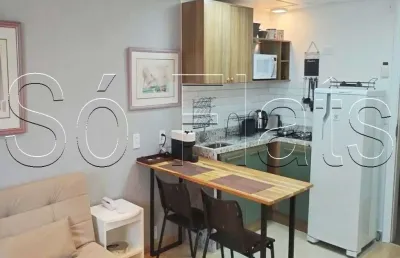 Apto disponível para locação no le premier contendo 29m², 1 dormitório e 1 vaga de garagem.