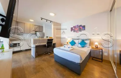 Line up, apartamento no modelo studio disponível para venda com 36m², 1 dormitório e 1 vaga