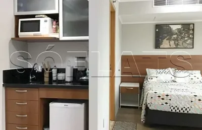 Flat paulista classic disponível para venda com 28m², 1 dormitório e 1 vaga de garagem
