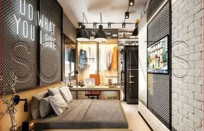 Residencial nik paulista, apartamento no modelo studio disponível para venda com 26m² e 1 dormitório