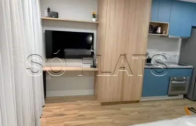 Residencial sou brooklin, apto disponível para locação contendo 32m² e 1 dormitório.