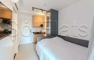 Studio vn chez frei caneca, apto disponível para venda com 18m² e 01 dormitório