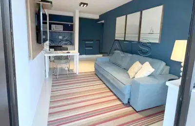 Flat grand mercure itaim disponível para venda com 36m², 01 dormitório  e 01 vaga de garagem