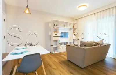 Flat golden tower disponível para venda com  01 dorm e 01 vaga de garagem