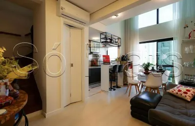 Flat international duplex disponível para venda com 42m², 01 dorm e 01 vaga de garagem