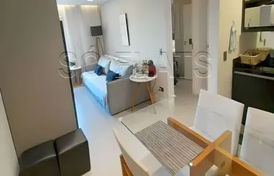 Flat são paulo suíte service disponível para venda com 37m², 1 dormitório e 1 vaga de garagem