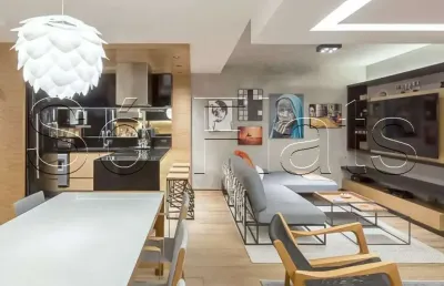 Bhd ibirapuera, apto disponível para venda com 118m², 1 dormitório e 2 vagas de garagem