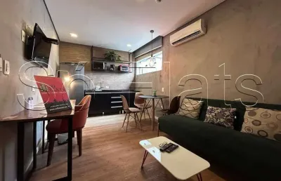Heritage residence, flat na bela vista disponível para locação contendo 36m² e 1 dormitório.