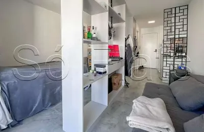 Residencial ascent paulista, apto disponível para locação contendo 31m² e 1 dormitório.