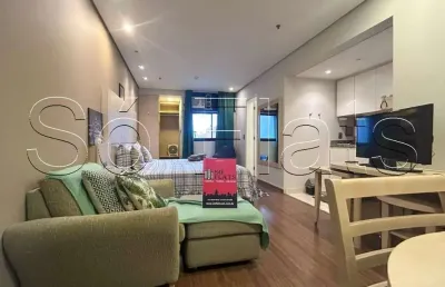 Flat são paulo nações unidas, disponível para venda com 27m² e 01 vaga de garagem