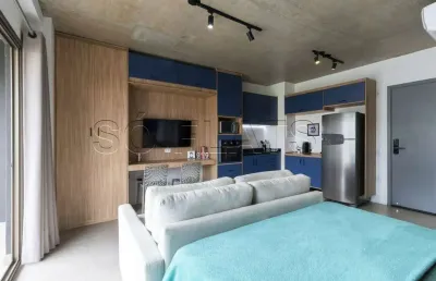 Residencial on melo alves, studio disponível para venda com 33m², 1 dormitório e 1 vaga