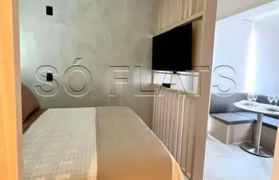Studio hub alto da boa vista, flat disponível para locação contendo 24m² e 1 dormitório.