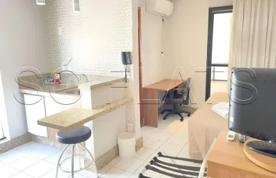 Sun square suites hotel, apartamento para investimento em goiânia com 27m² e 1 dormitório