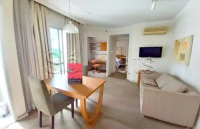 Flat no quality bela cintra 45m² 1 dormitório 1 vaga disponível para locação nos jardins.