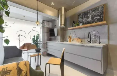 Residencial summit pinheiros disponível para venda com 44m², 01 dormitório e 01 vaga de garagem