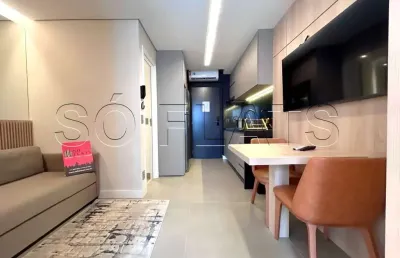Residencial hit itaim, studio disponível para locação, contendo 30m² e 1 dormitório