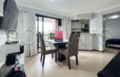 Flat transamérica higienópolis classic disponível para venda com 40m² e 01 vaga de garagem