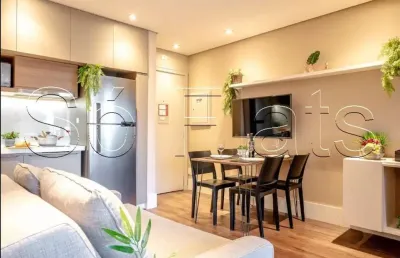 Flat transamérica berrini disponível para venda com 32m², 01 dormitório e 01 vaga de garagem