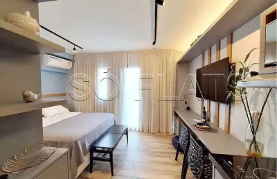 Studio is moema disponível para venda com 26m², 01 dormitório