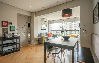 Apto no residencial vox vila olímpia disponível para locação com 44m², 1 dorm e 1 vaga de garagem.