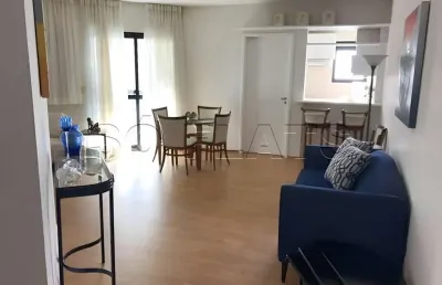 Flat paradise garden disponível para locação com 81m², 2 dorms e 2 vagas de garagem.