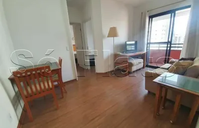 Flat disponível para locação no mercure sp berrini, contendo 45m², 1 dormitório e 1 vaga de garagem.
