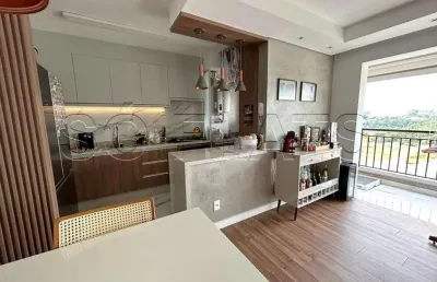 Residencial bellini alphaville, apartamento disponível para venda com 83m², 2 dormitórios e 2 vagas