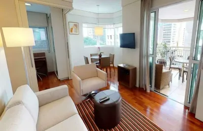 Apartamento no flat estanconfor vila olímpia com 02 dorms