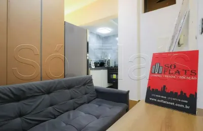 Residencial fortuna, flat disponível para locação contendo 30m² e 01 dormitório.
