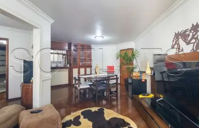 Apto no the sutton house, disponível para locação com 120m², 03 dorms e 02 vagas.