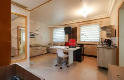 Flat innside higienópolis disponível para venda com 43m², 02 dorms e 01 vaga de garagem