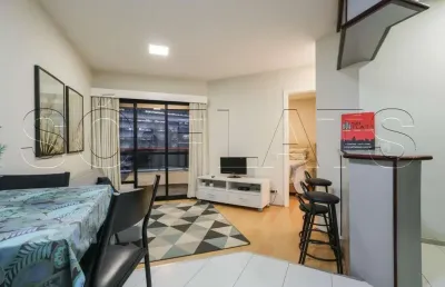 Garden special, apto totalmente mobiliado disponível para locação com 32m², 1 dorm e 1 vaga.