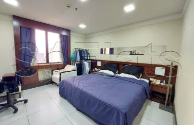 Flat no transamérica executive congonhas 29m² com 1 dormitório e 1 vaga.