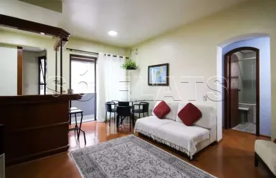 Flat ritz disponível para venda com 50m², 01 dorm e 01 vaga de garagem