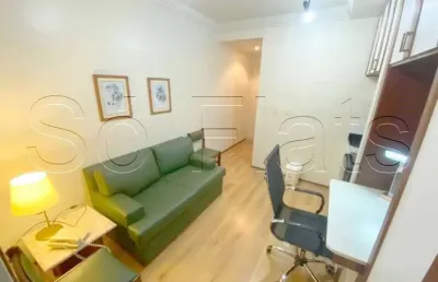 Disponível para locação com 26m², 1 dormitório e 1 vaga, próximo ao hospital das clínicas.