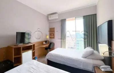 Flat em moema disponível para venda com 26,25m² e 01 vaga de garagem