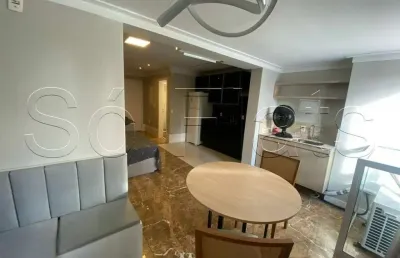 Studio no wish moema, disponível para locação com 38m², 01 dorm e 01 vaga de garagem