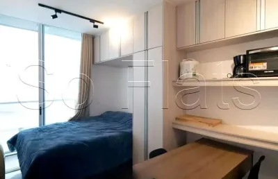 Studio vn chez frei caneca, apto disponível para venda com 20m² e 01 dormitório