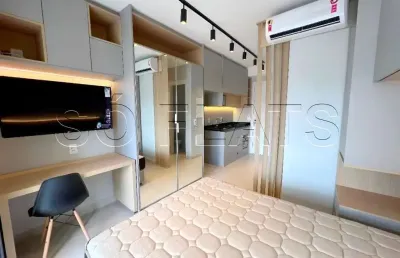 Residencial facto paulista, studio disponível para locação contendo 23m² e 1 dormitório.