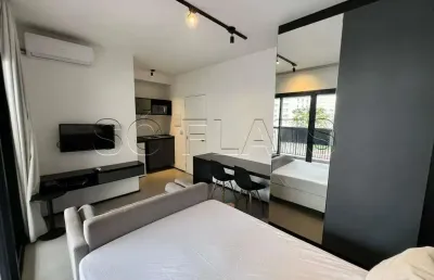 Vn novo higienópolis, flat disponível para locação com 33m² e 1 dormitório.