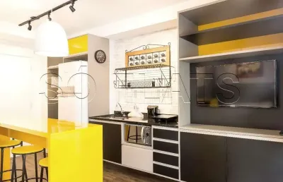 Residencial london sp, studio disponível para venda com 35m², 1 dormitório e 1 vaga de garagem
