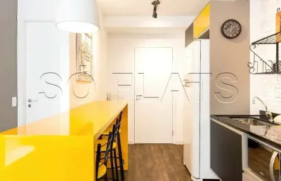 Apartamento no london sp disponível para locação contendo 35m², 1 dormitório e 1 vaga de garagem.