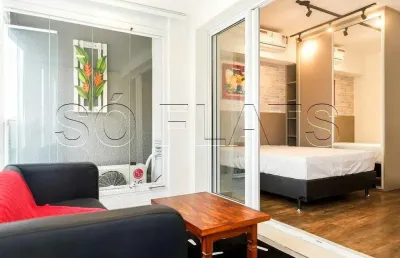 Studio no london sp disponível para locação contendo 35m², 1 dormitório e 1 vaga de garagem.
