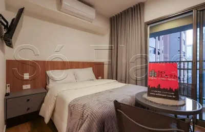 Apartamento totalmente mobiliado para locação no paraíso.