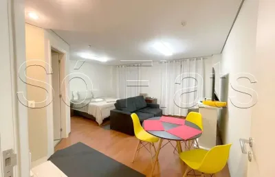Flat disponível para locação no times square diamond contendo 70m², 2 dormitórios e 1 vaga.