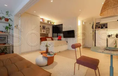 Residencial ascent paulista, studio disponível para locação contendo 30m² e 1 dormitório.