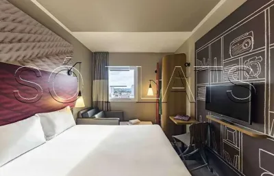 Ibis jacareí, apartamento para investimento seguro no centro de jacareí: flat mobiliado no ibis
