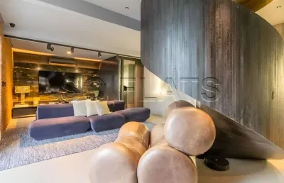 Flat ciragan, apartamento duplex disponível para venda com 197m², 2 dormitórios e 2 vagas