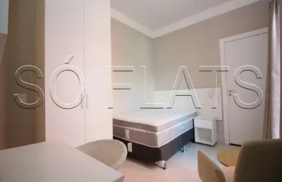Residencial laura, studio disponível para locação contendo 20m² e 1 dormitório.